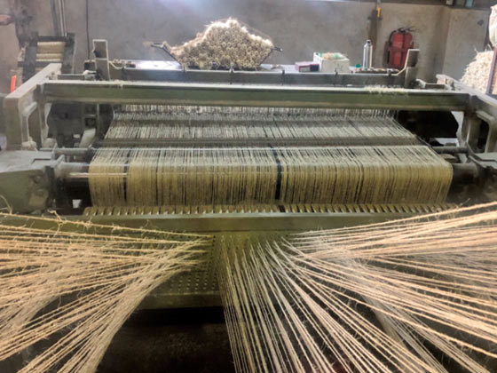 Sisal polishing cloth loom_Sisal fiber polishing cloth loom_Polishing cloth sisal loom_Sisal polishing cloth equipment_Sisal polishing cloth weaving machine_Automated sisal loom_Sisal polishing cloth production line