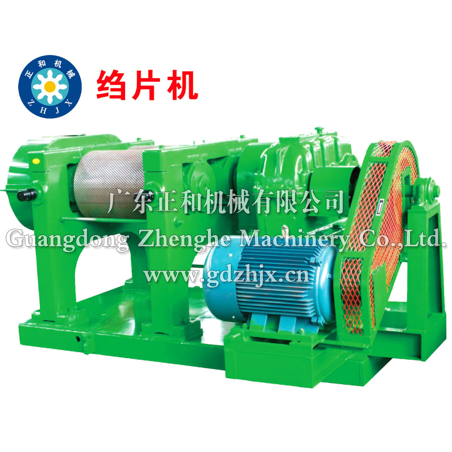 Rubber crepe machine